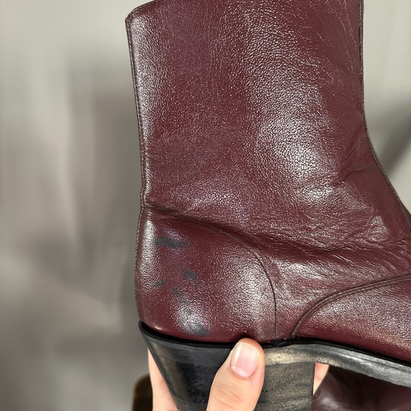 Old West zipper ankle cowboy boot - Picture 13 of 13